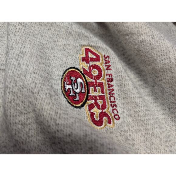 Vintage San Francisco 49ers Size XL Long Sleeve Crewneck Sweater New With Tags - Picture 5 of 5